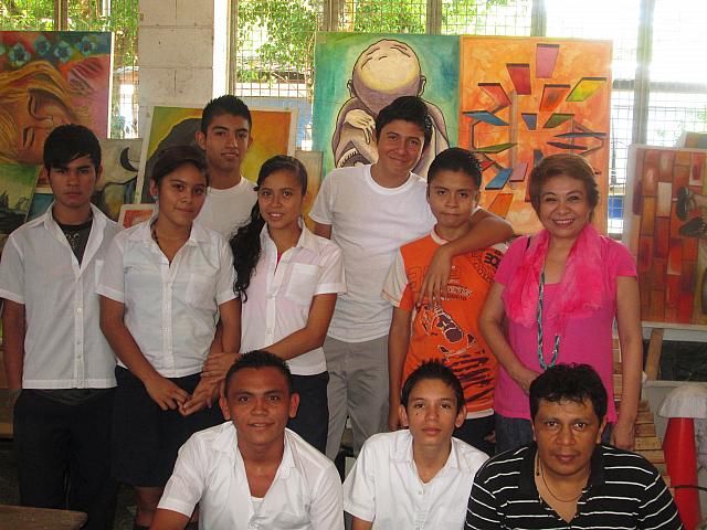 Students - The El Centro District Italia School in El Salvador 